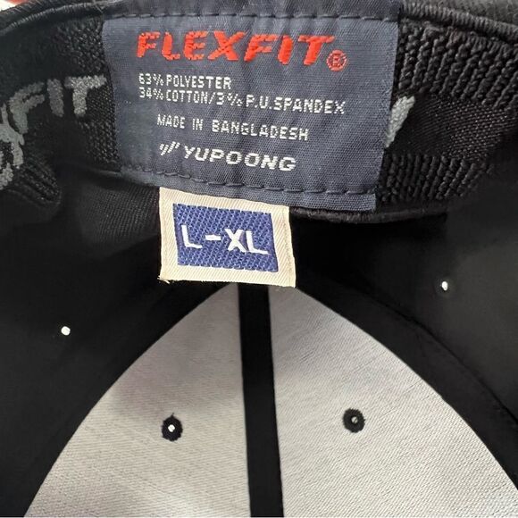 Got Stiffy black and red flex fit baseball hat size large XL EUC - Picture 4 of 5